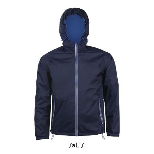 Coupe-Vent Homme Skate Marine/Royal - L - Bleu - Déperlant Et Coupe-Vent - Manches Longues - Imperméable