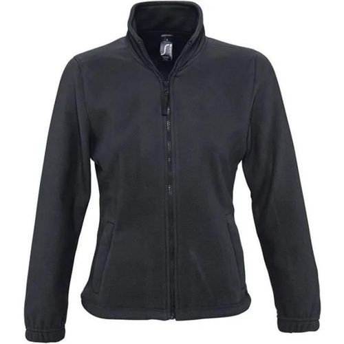 Veste Polaire Femme Sol's North - Noir - Sports D'hiver - Manches Longues