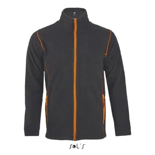 Micropolaire Nova Homme Anthracite/Orange - Xl - Gris - Sports D'hiver - Manches Longues - Mixte