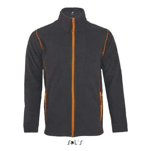 Micropolaire Nova Homme Anthracite/Orange - Xl - Gris - Sports D'hiver - Manches Longues - Mixte