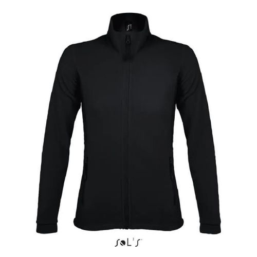 Micropolaire Nova Femme Noir - S - Manches Longues - Respirant - Sports D'hiver