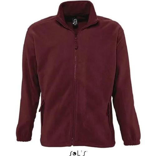 Veste Polaire North Homme Bordeaux - S