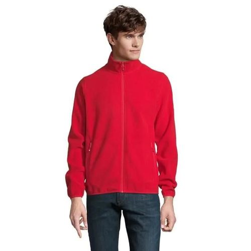 Polaire Sol's Factor - Rouge - Homme - Manches Longues - Polyester Recyclé