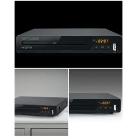 Lecteur DVD Full HD avec sortie HDMI et port USB sortie audio RCA Sortie composite