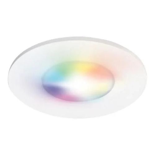 Jedi Lighting Idual Performa Lampe Encastrée Round Led 7.5 W (Équivalent 50 W) Lumière Rvb 2200-6500 K Blanc