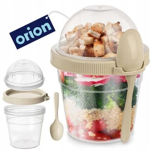 Pot De Yaourt Avec Cuillère 400 Ml Salade De Muesli