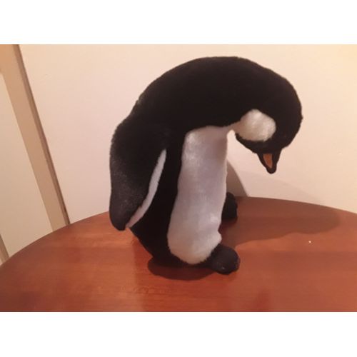 Peluche Pingouin / Manchot Taille 24 Cm