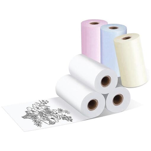 Mini papier d'imprimante pour imprimante Bluetooth portable sans en...