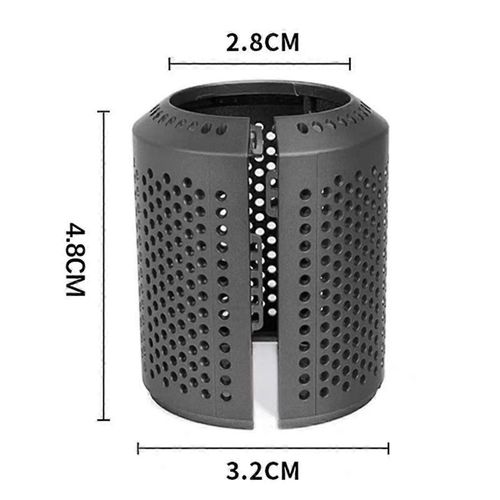 Couvercle de filtre extérieur pour sèche-cheveux HD01 HD03 HD07 HD08 filtre de crépine étanche à la poussière Ouverture nette de la partie De