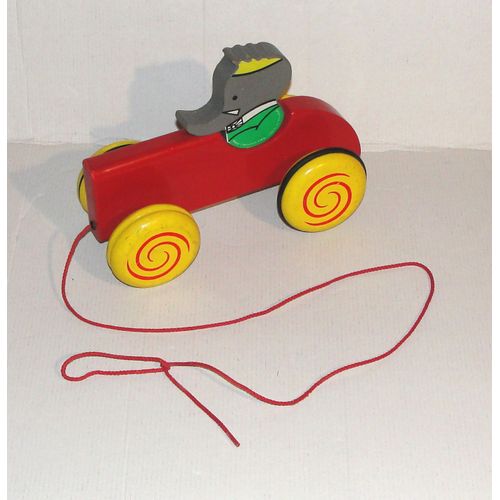 Voiture Babar En Bois Vilac