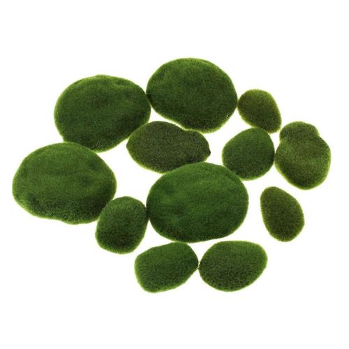 12 pièces de tailles assorties roches Faux arrangements décoratifs, Fée , Terrariums