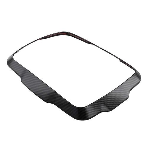 Garniture De Cadre De Couverture Décorative De Panneau Gps De Navigation De Voiture Pour 2018-2023 Accessoires D¿Intérieur Carbo