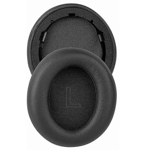 Coussinets d¿oreille de remplacement pour Life Q30 / Q35 Écouteurs en cuir protéiné Earpads(Noir)