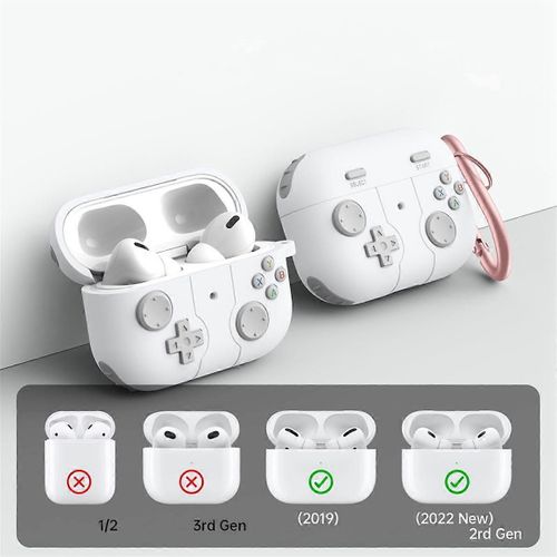 Convient pour l¿étui de protection Étui de casque Bluetooth Étui de protection en silicone rose