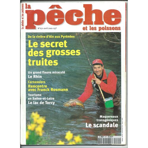 La Pêche Et Les Poissons 01/04/2001 Franck Rosmann, Olivier Plasseraud, Jacques Bruno, Jean Oulion, Marc Delacoste, Alain Foulon, Richard Viber, Jean-Jacques Gorce, Marc Fesnière, Philippe Sempeski