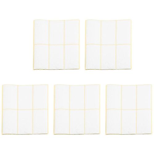 L¿Écriture Manuscrite Vierge Peut Coller Des Autocollants De Numéro De Nom, Des Étiquettes Autocollantes, Des Étiquettes Auto-Adhésives, Blanc, Petit
