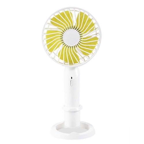 Ventilateur portatif portable, mini ventilateur de refroidissement rechargeable par USB, ventilateur personnel réglable à 3 vitesses avec diffu