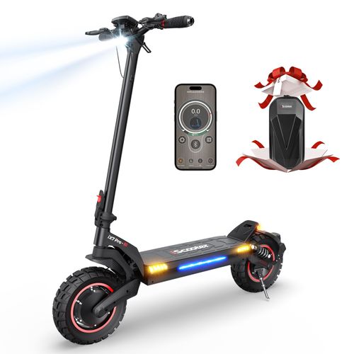 Trottinette Électrique Pliable Iscooter Ix7 Pro 2000w 17.5ah 60km/H 10'' Autonomie Max 80km+ App