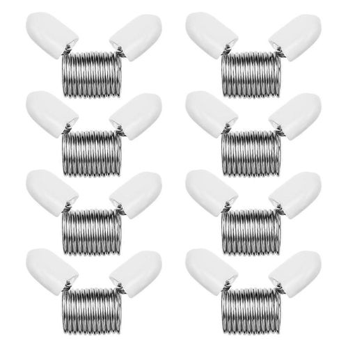 Bouchon De Perle, 8 Pièces De Fabrication De Bijoux Pinces À Perles À Ressort Pour La Fabrication De Bijoux Fil De Perle Extrémités Bijoux Maki
