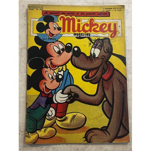Mickey Magazine N°267 - 17 Novembre 1955 - 