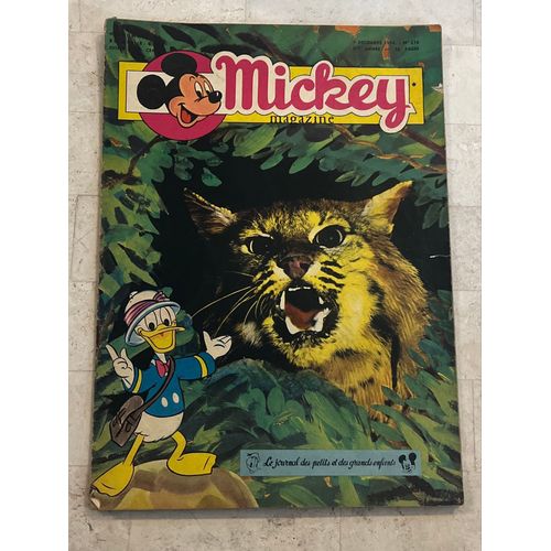 Mickey Magazine N°218 - 9 Décembre 1954 - 