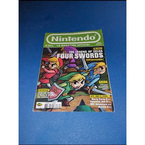 Le Magazine Nintendo Officiel Numéro 30 The Legend Of Zelda Four Swords Gamecube Gba Ds