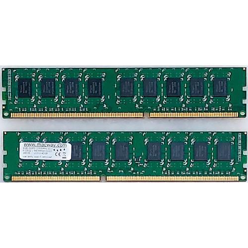 RAM Pour MAC, BARRETTE 4Go DIMM DDR3 1066 MHz ECC