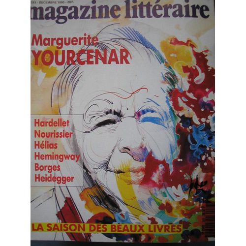 Magazine Littéraire  N° 283 : Marguerite Yourcenar