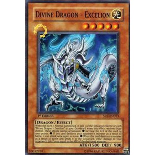 Excelion-Dragon Divin En Fr 1 Ere Ed Soi-Fr033 Carte En Super Rare