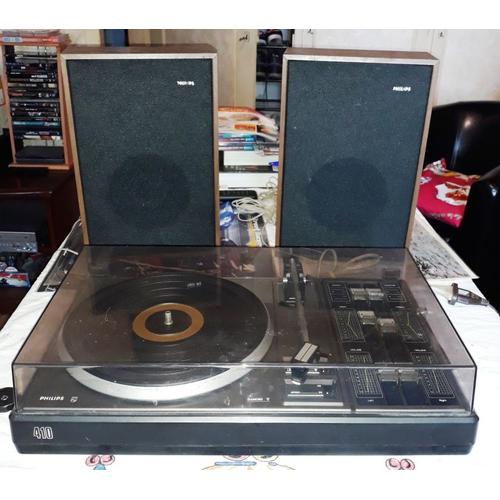 Platine vinyle vintage Philips 22 AF 410 (2)