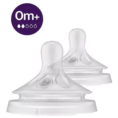 Lot De 2 Tétines Natural Response O Mois- Philips Avent -