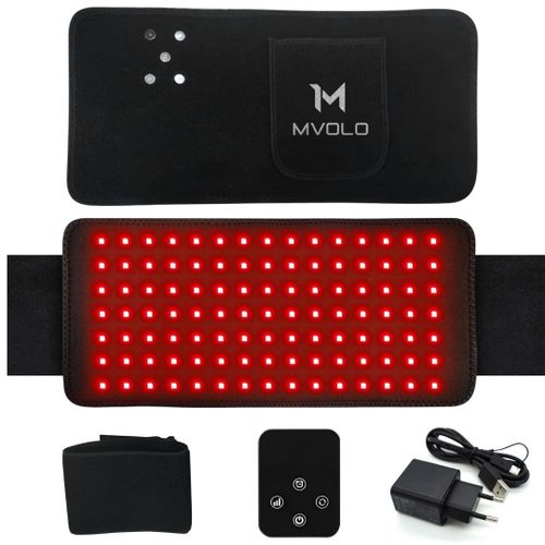Mvolo Ceinture Infrarouge - Soulagement Des Douleurs, Récupération Et Relaxation Portable