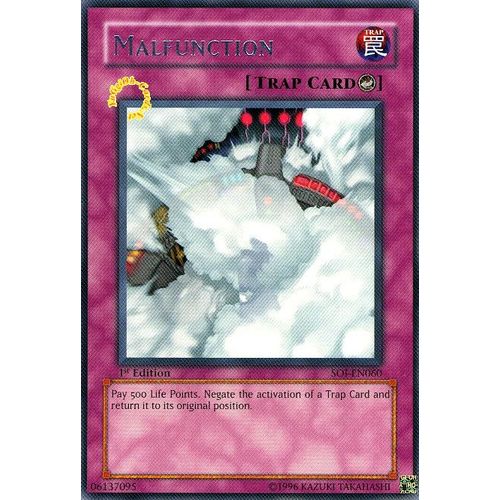 Dysfonction En Fr 1ere Ed Soi-Fr060 Carte Piege En Rare