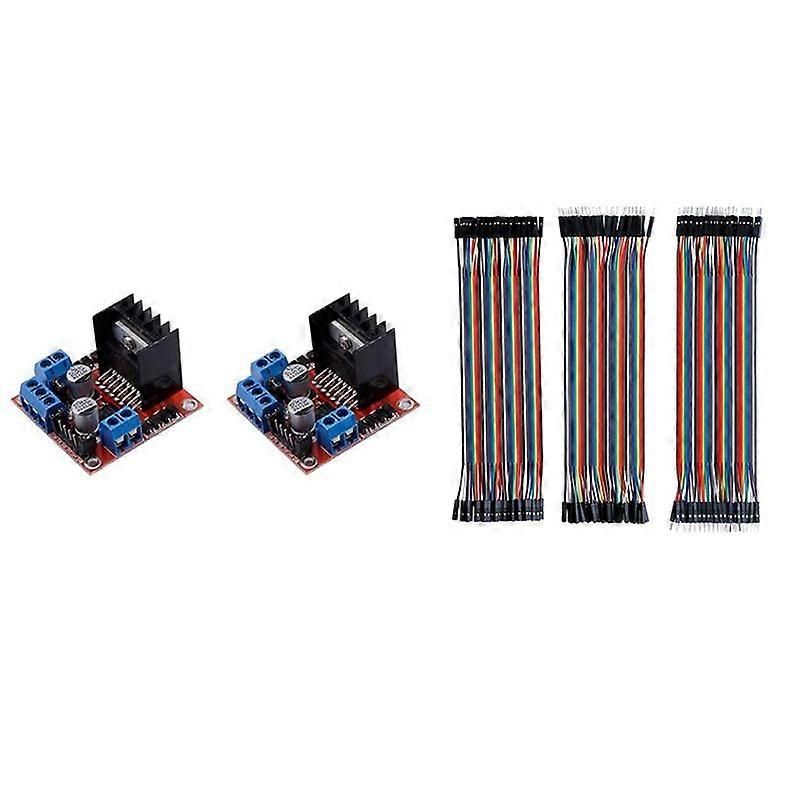 Module De Commande Moteur DC Double Canal - 5-15V, 30A - Pour Robots, Voitures Télécommandées
