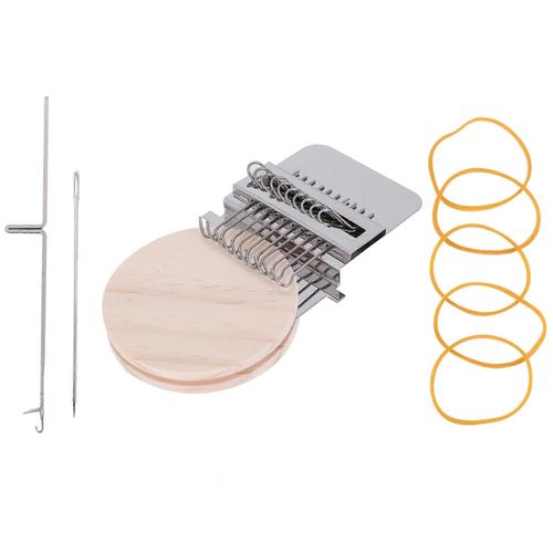 Petit Métier À Tisser À Tricoter, Machine À Rapiécéder La Maison En Bois Pour Les Débutants, Outils D¿Art Bricolage, Adapté Aux Chaussettes