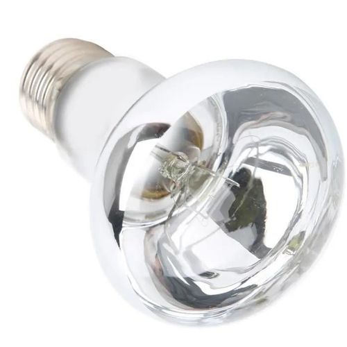 Surenhap Ampoule De Lampe Chauffante Pour Reptiles Ampoule E27 Pour Reptiles, Lumière Chaude Uva, Animalerie Chauffage Argent 100w