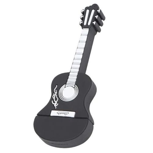 Clé USB OMABETA en forme de guitare de dessin animé - 2 Go de stockage - USB2.0