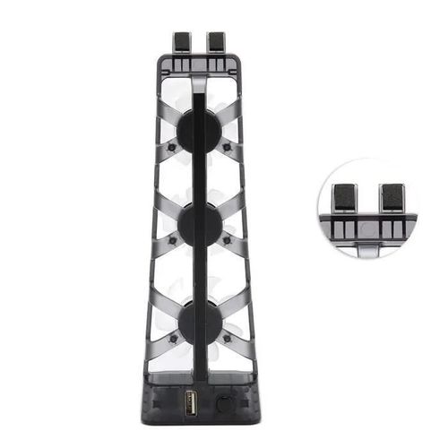 Ventilateur De Refroidissement - Omabeta - Ps5 - Faible Bruit - Plug And Play - 3 Ventilateurs Intégrés