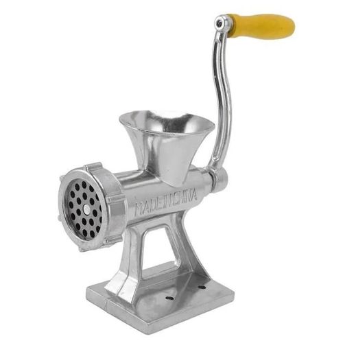 Omabeta Machine À Hacher La Viande Hachoir À Viande Manuel En Argent, Fonctionnement Simple, Petit Hachoir À Viande Avec Table Set