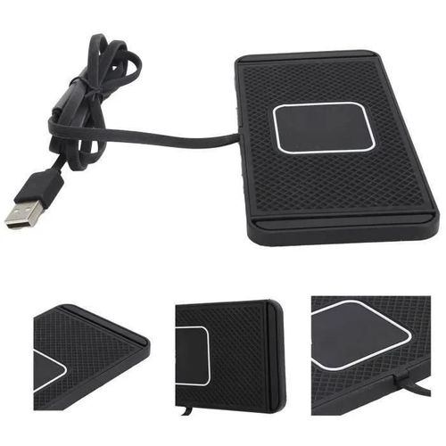Omabeta Pad De Chargeur De Voiture Sans Fil Rapide Chargeur De Voiture Sans Fil Rapide 15w Tapis De Charge Qi Telephonie Piece
