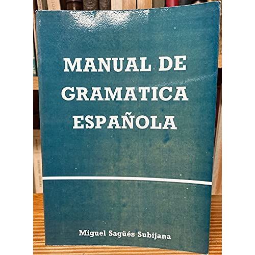 Manual De Gramatica Espanola