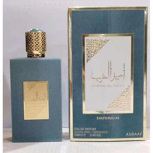 Eau De Parfum Ameer Al Arab Imperium 100ml De Asdaaf ? Homme - Patchouli, Citron, Ambre, Notes Boisées, Musk Blanc, Pomme, Cassis, 