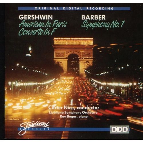 Samuel Barber : Symphony No. 1 / George Gershwin : American In Paris -  Concerto In F