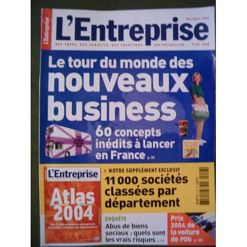 L'entreprise N° 218 : Le Tour Du Monde Des Nouveaux Business