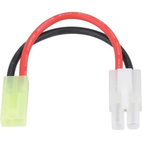 Yunique France 1 Piece Câble 16awg Cm 13 Plug Converter Tamiya Large Male To Mini Tamiya Female Adapter Câble De Charge-Autre