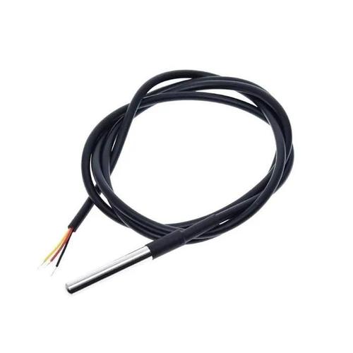 Sonde De Température Numérique Étanche Ds18b20 | Différentes Longueurs | Compatible Avec Arduino, Raspberry Pi | Câble De 1 Mètre