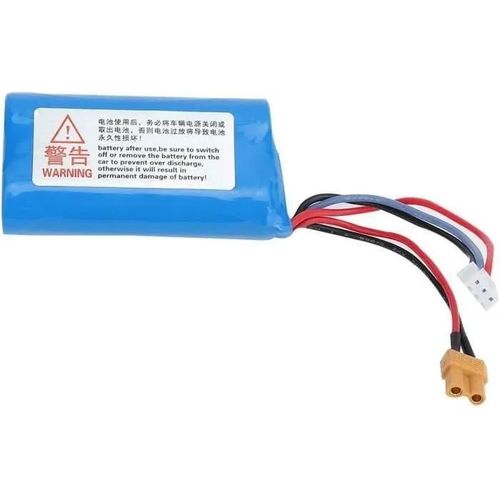 Yunique France Lipo Batterie 7.4v 2000mah 2s Xt30 Prise Pour Huina 580 550 583 582 1580 1583 Rc Jouets Accessoire-Autre