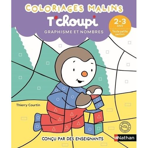 T'choupi Graphisme Et Nombres - Toute Petite Section