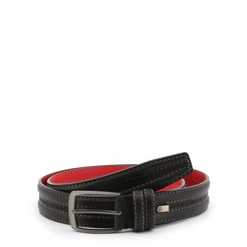 Ceinture Noir Simili Cuir Homme Sergio Tacchini Taille 110/125 Cm