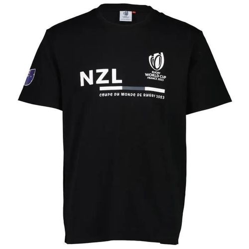 S - T-Shirt New Zealand - Rwc - Collection Officielle Coupe Du Monde De Rugby 2023